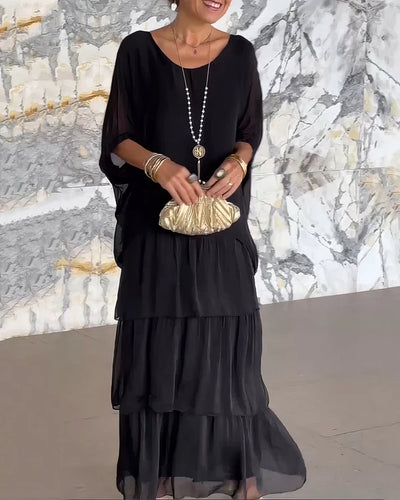 Caroline | Elegante Abito Maxi Confortevole per Tutte le Occasioni