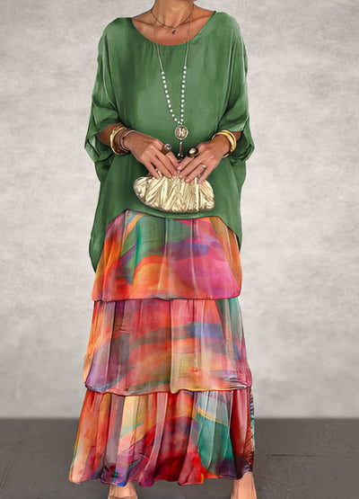 Caroline | Elegante Abito Maxi Confortevole per Tutte le Occasioni